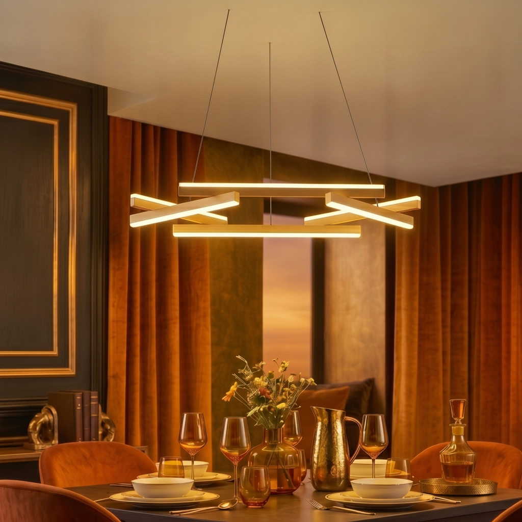 Pendant lamp Hyde black with gold