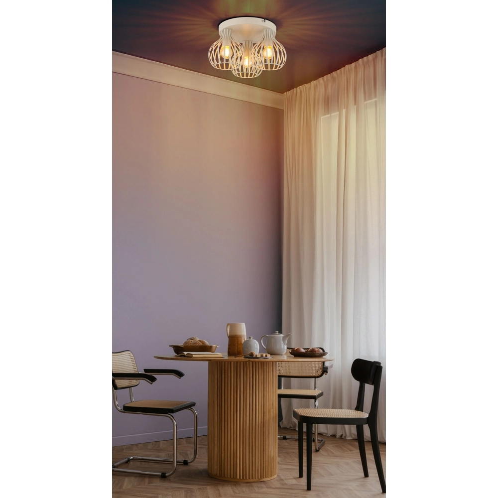 Ceiling lamp 3-lights Mateo sand brown Globo 9007371575244