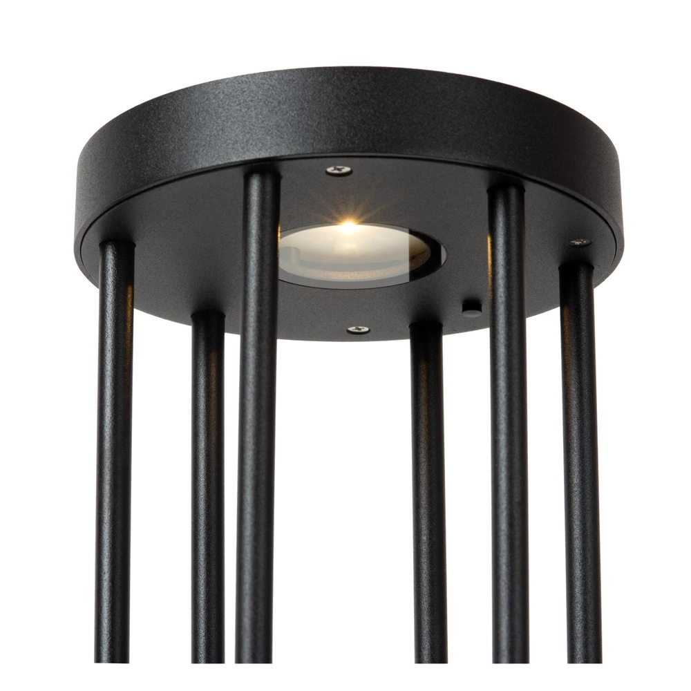 Solar pedestal lamp Jackson 50cm black Lucide 5411212152077