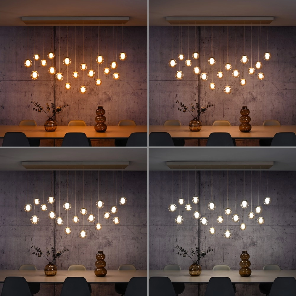 19-light pendant lamp Pure Popup Bronce Paul Neuhaus 4012248396704