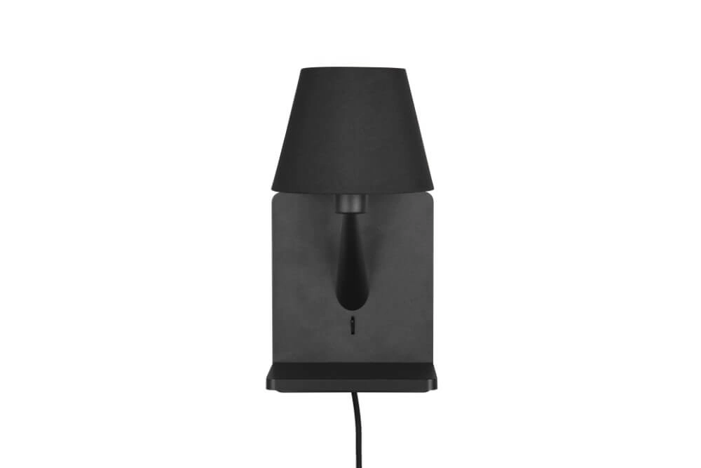 Sleek night light Comfort Black - with USB Trio 4017807614763