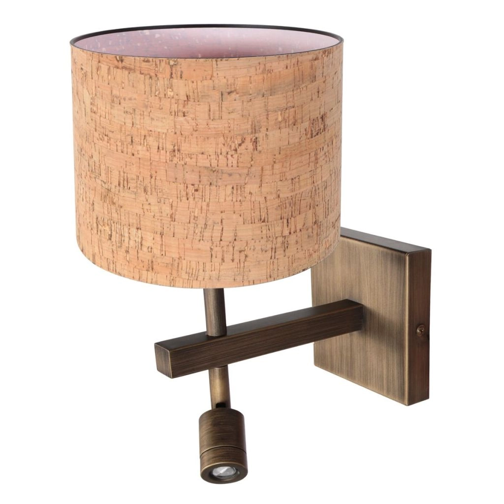 Wall lamp Stang with cork cap Steinhauer 8712746189636