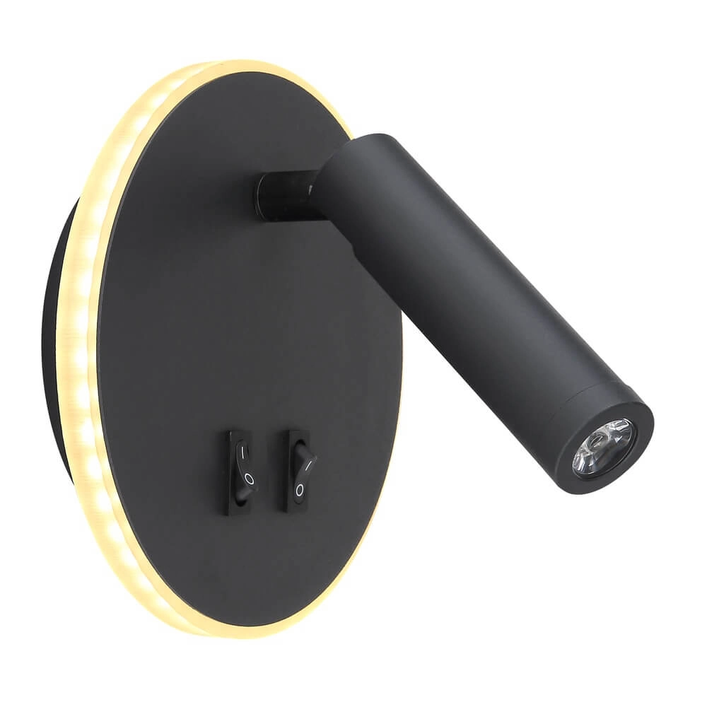 Sleek wall lamp Many black Globo 9007371419616