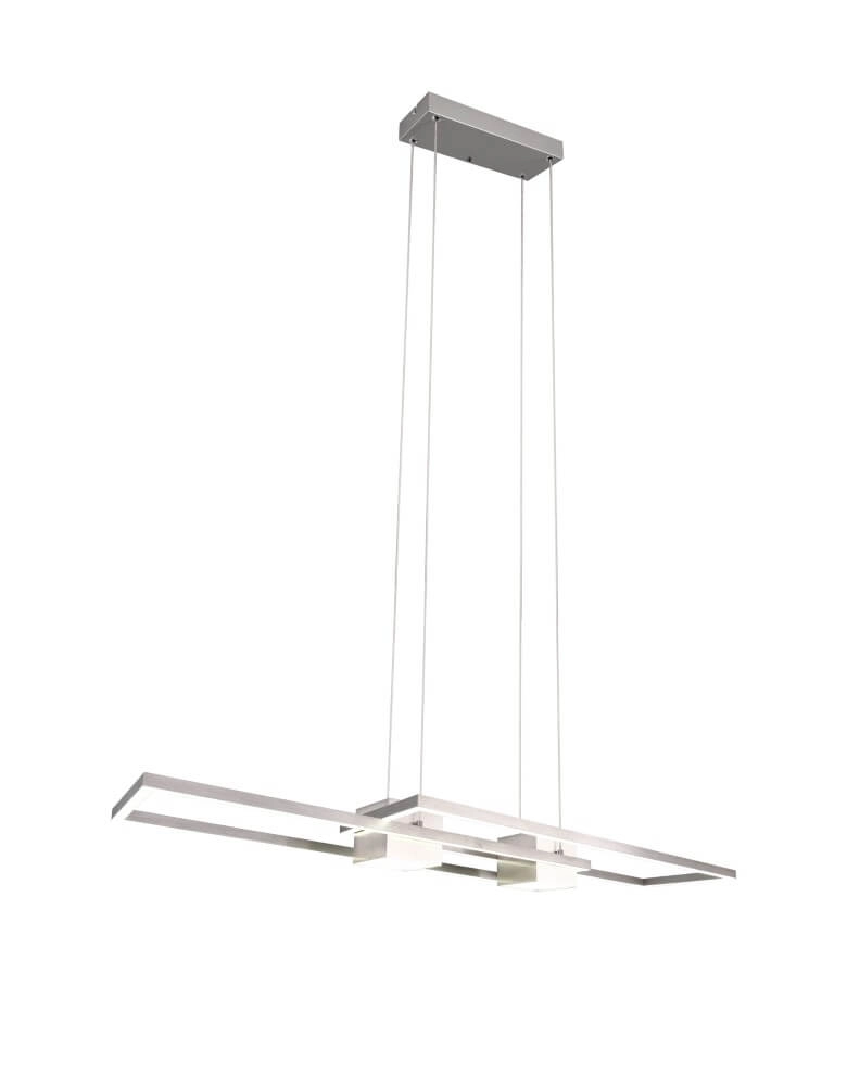 Led pendant light office Albany Stainless steel Trio 4017807610321