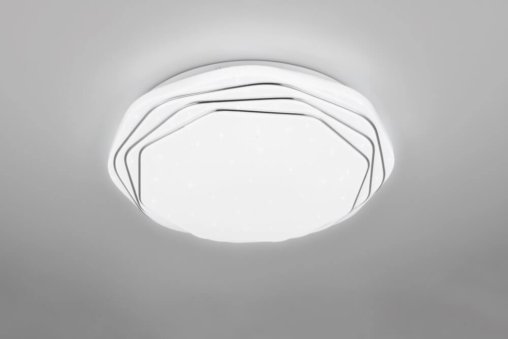 Led ceiling light Dizzy with remote control Trio 4017807614862