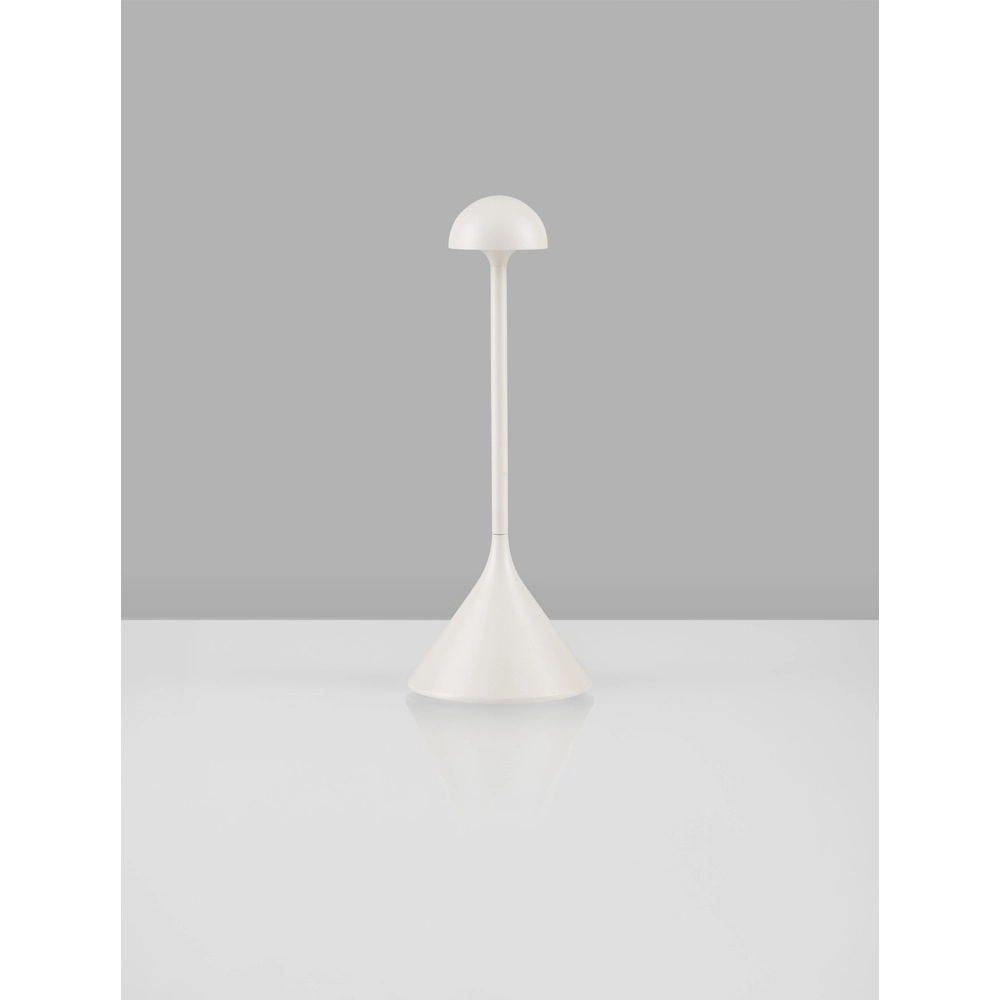 Table lamp Dalt white rechargeable with USB Lyora 5212017477033