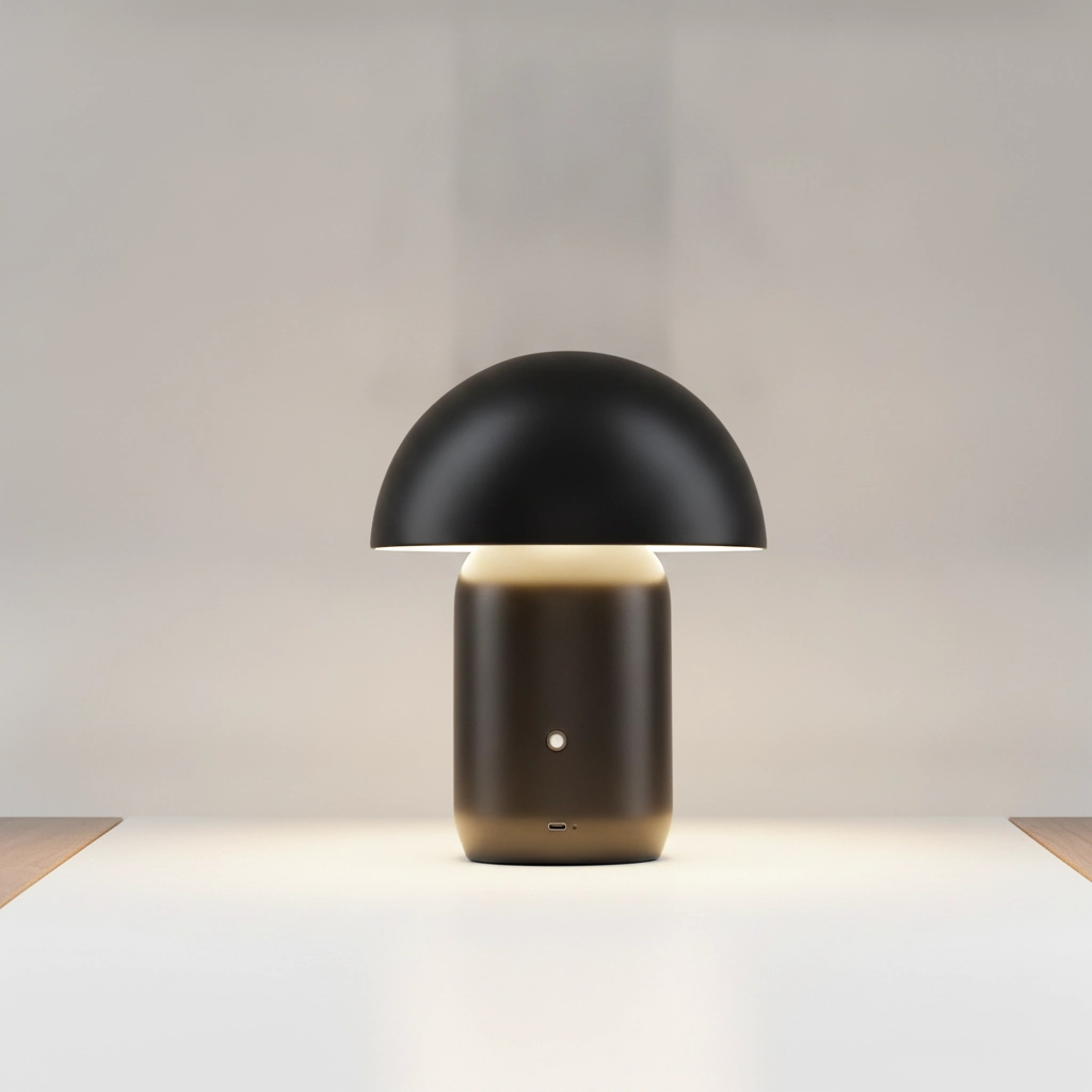 Design table lamp Pois Rechargeable Black