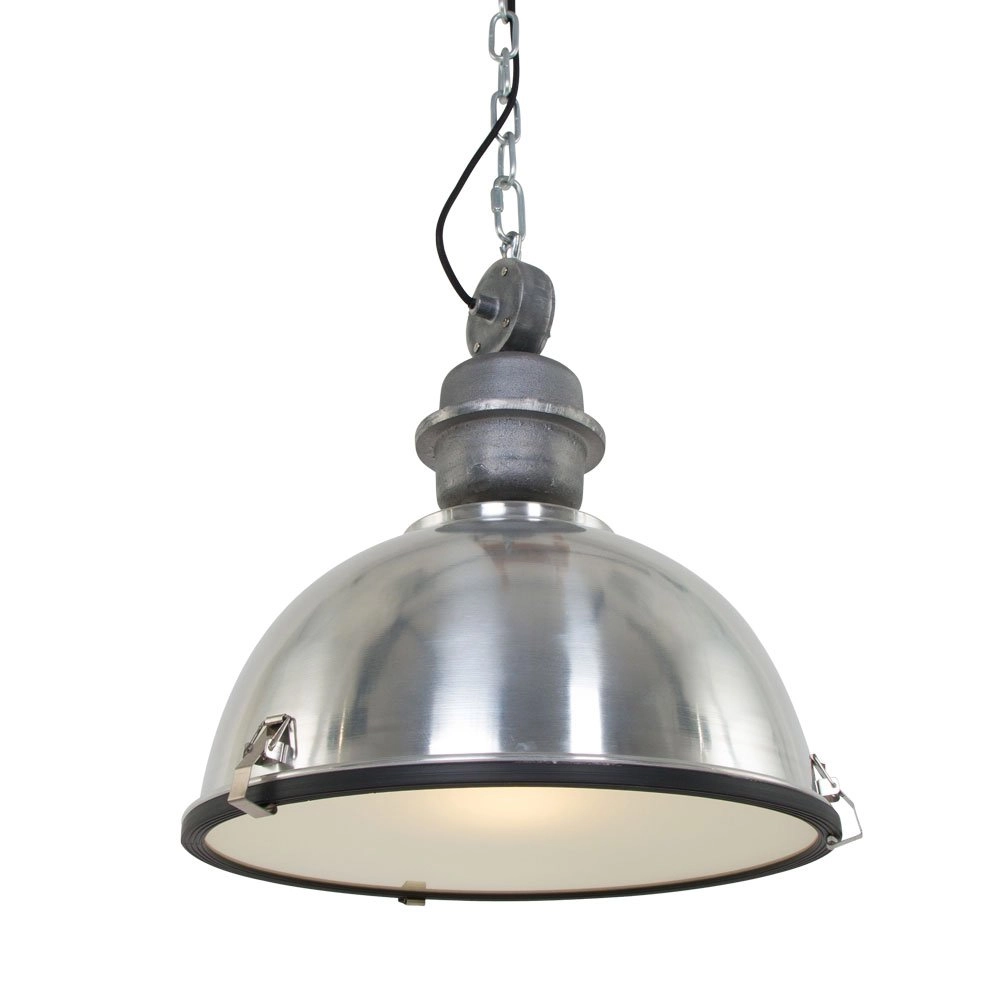 Pendant lamp Bikkel metallic gray Steinhauer 8712746105179