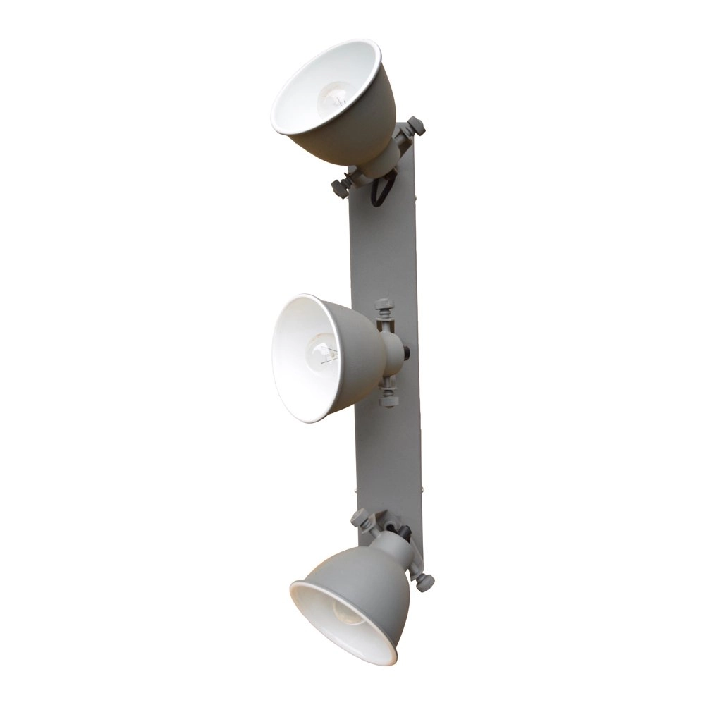 Ceiling spot Industrial 3-light vintage gray