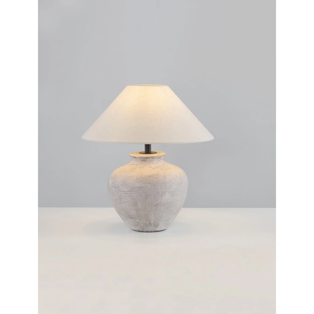 Table lamp Lupe beige ceramic Lyora 5212017477880