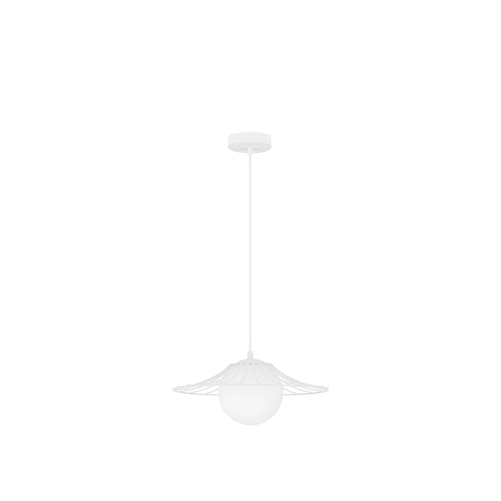 White pendant lamp Fly Ø 36cm Lyora 5212017436238