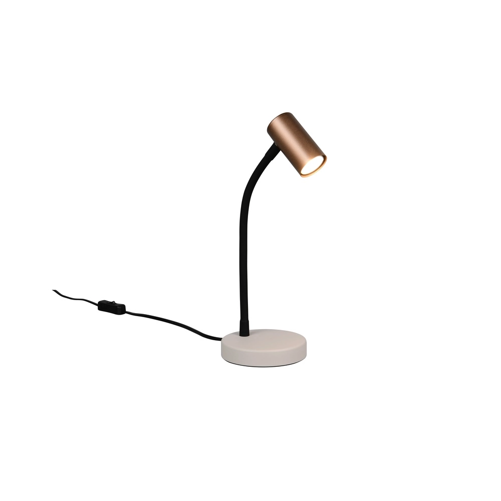Table lamp Taryn Design mocha brown Trio 4017807685732