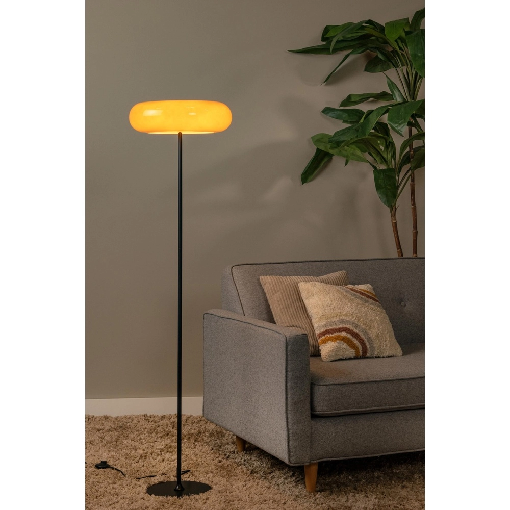 Floor lamp Sentino Ø 40cm orange Lucide 5411212106384