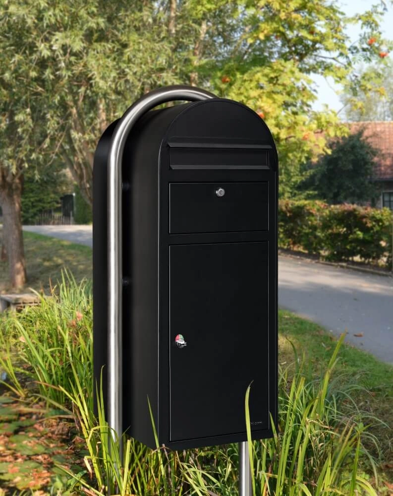 Mailbox Cargo 9005 Textured black Bobi 6417237042262