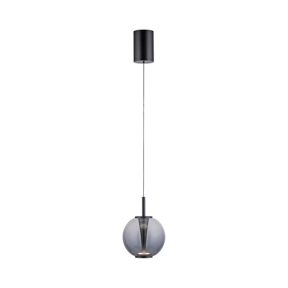 Led pendant light Pure Infinity with smoke glass - Ø 18cm Paul Neuhaus 4012248399033
