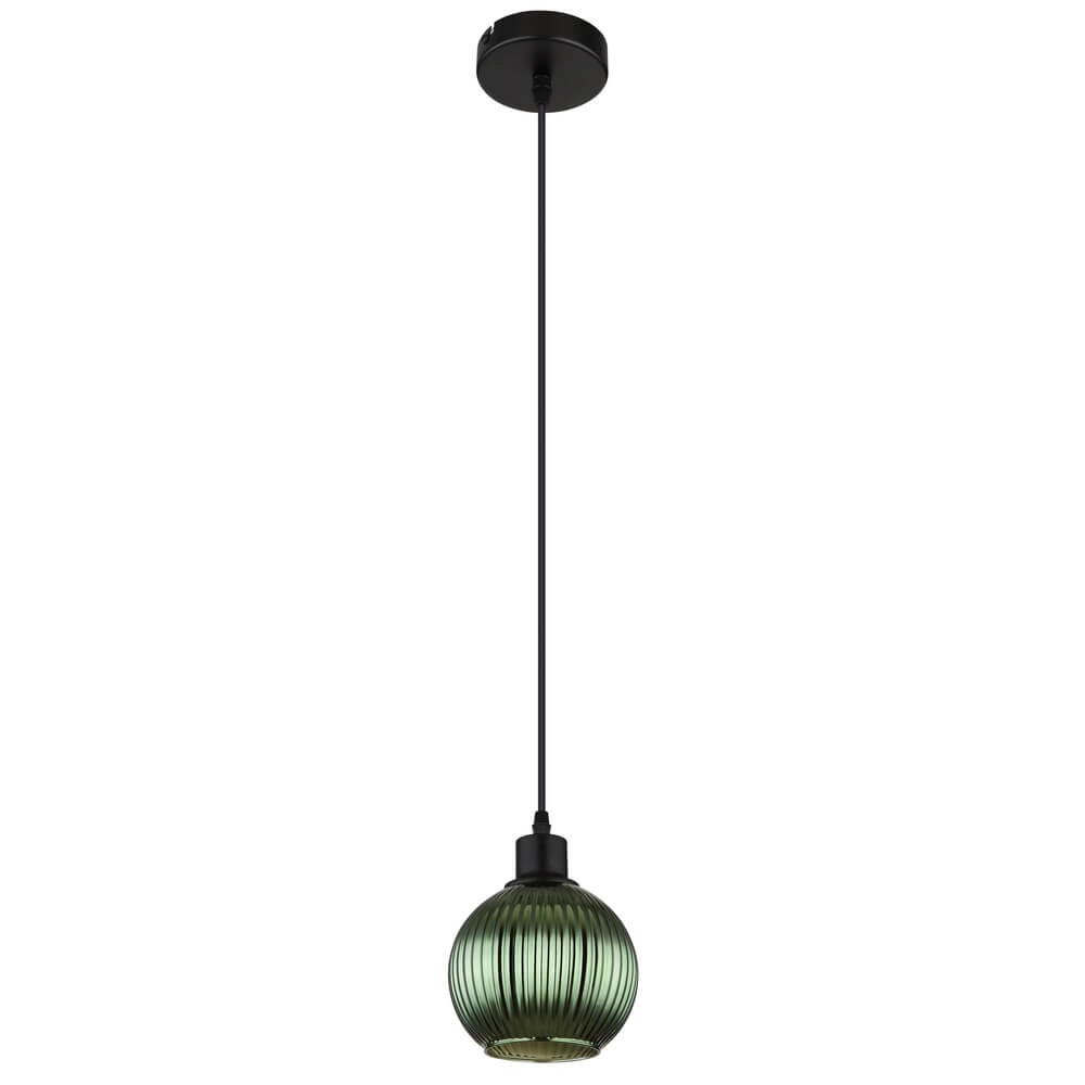 Pendant lamp Zumba green glass Ø 15cm Globo 9007371458813