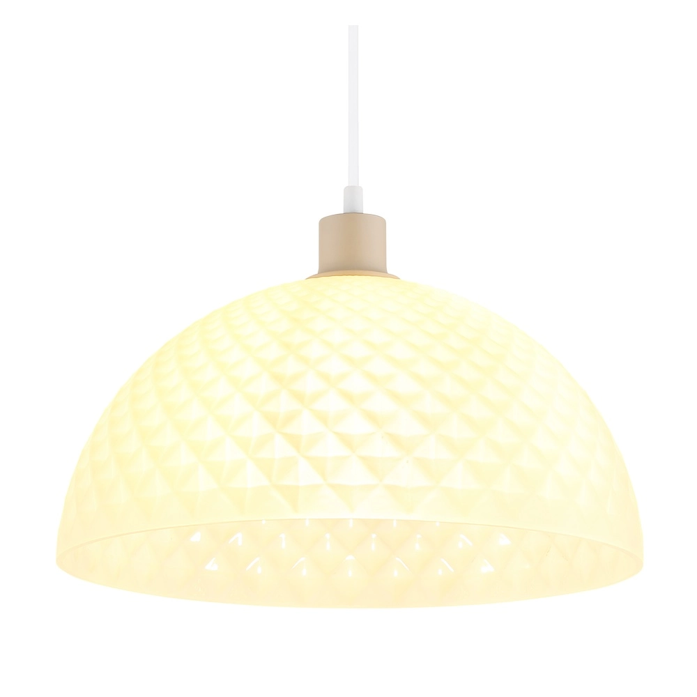 Single pendant lamp Selma sand brown Globo 9007371589104