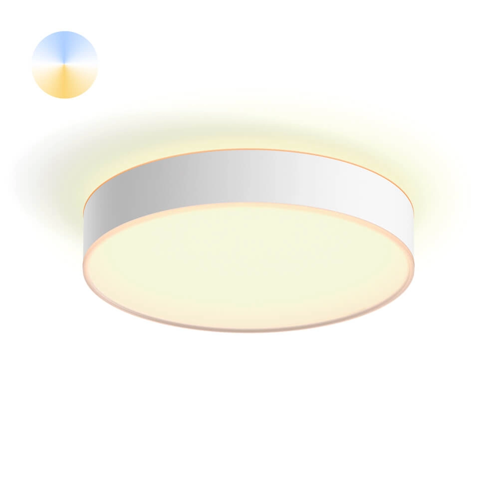 Ceiling light Hue Enrave M - White Ambiance Ø 38.1cm white