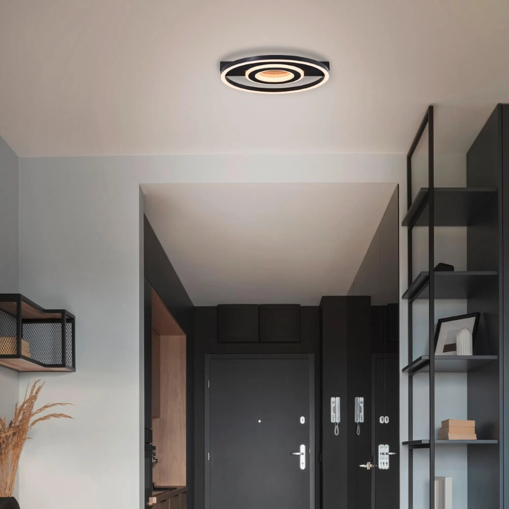 Design ceiling lamp Queens round Ø 37cm Brilliant 4004353428333
