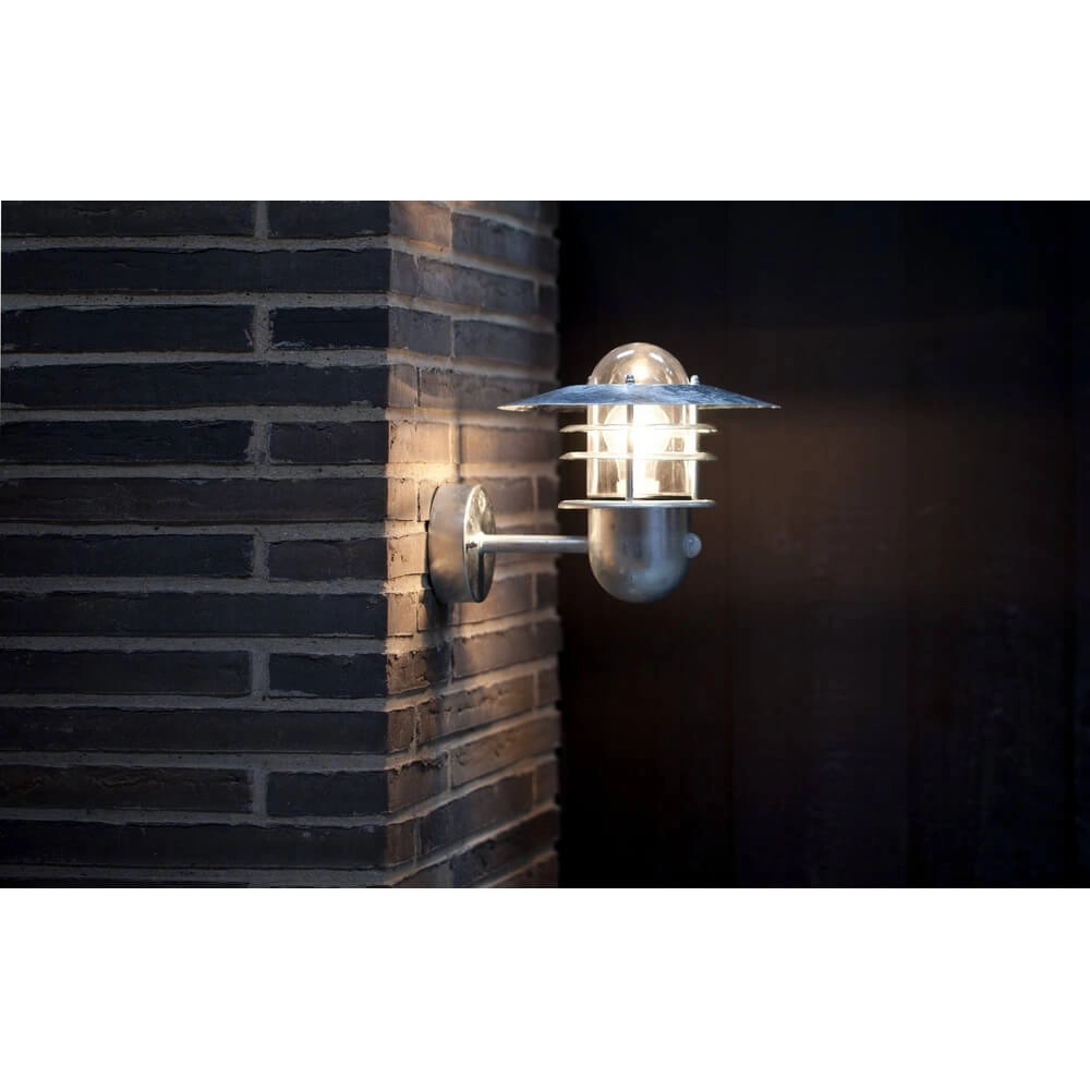 Wall lamp Agger Zinc Grey Up with sensor Nordlux 5701581210974