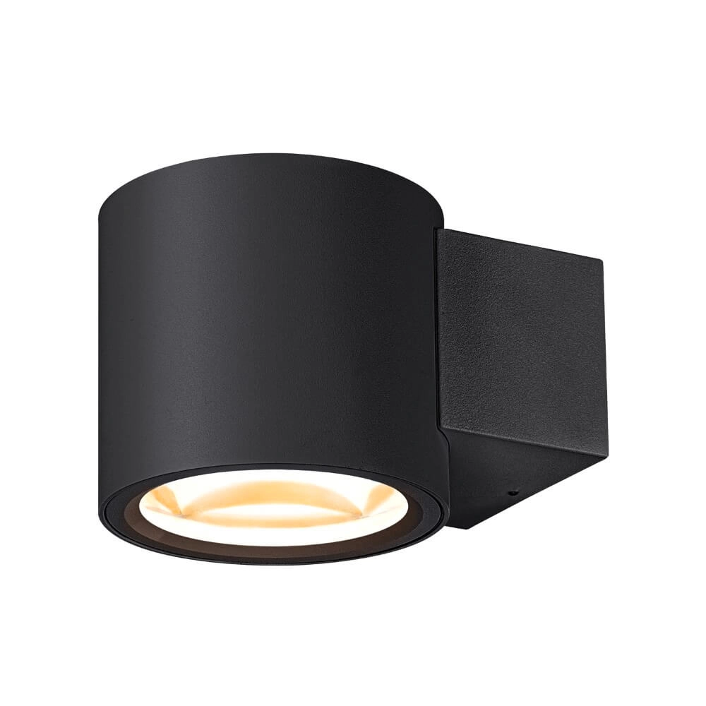 Dim-to-warm wall spot Oculus black SLV 4024163263863
