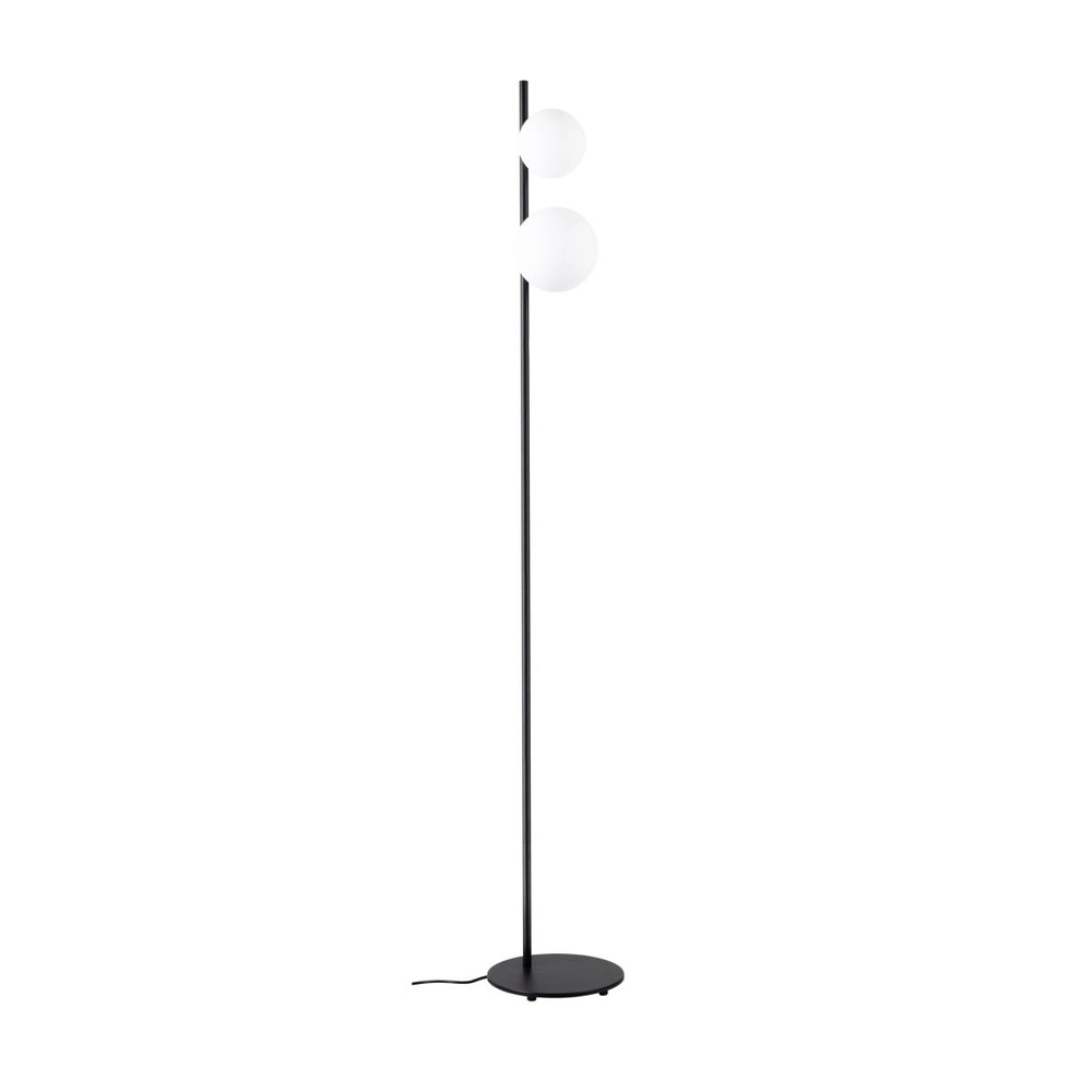 Floor lamp Sun black with white spheres SLV 4024163305358