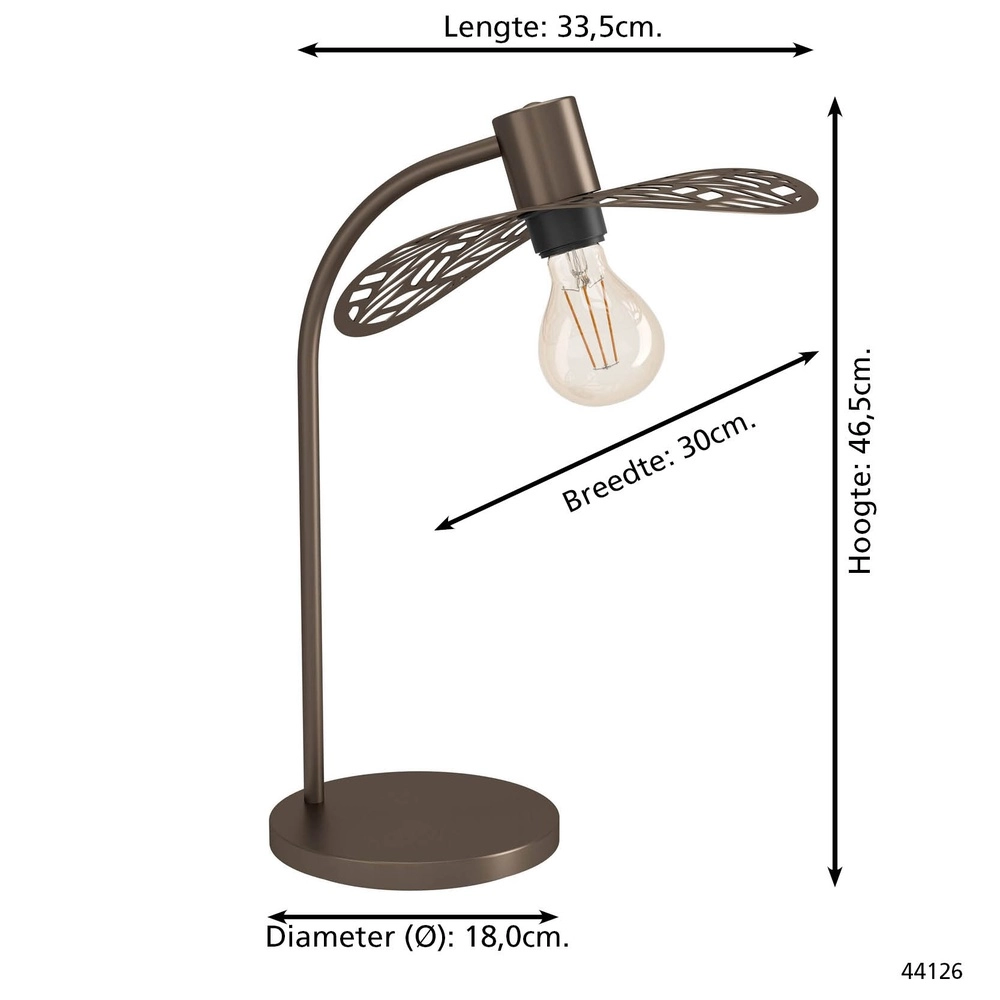Table lamp Swaby Ø 30cm Eglo 9008606359608