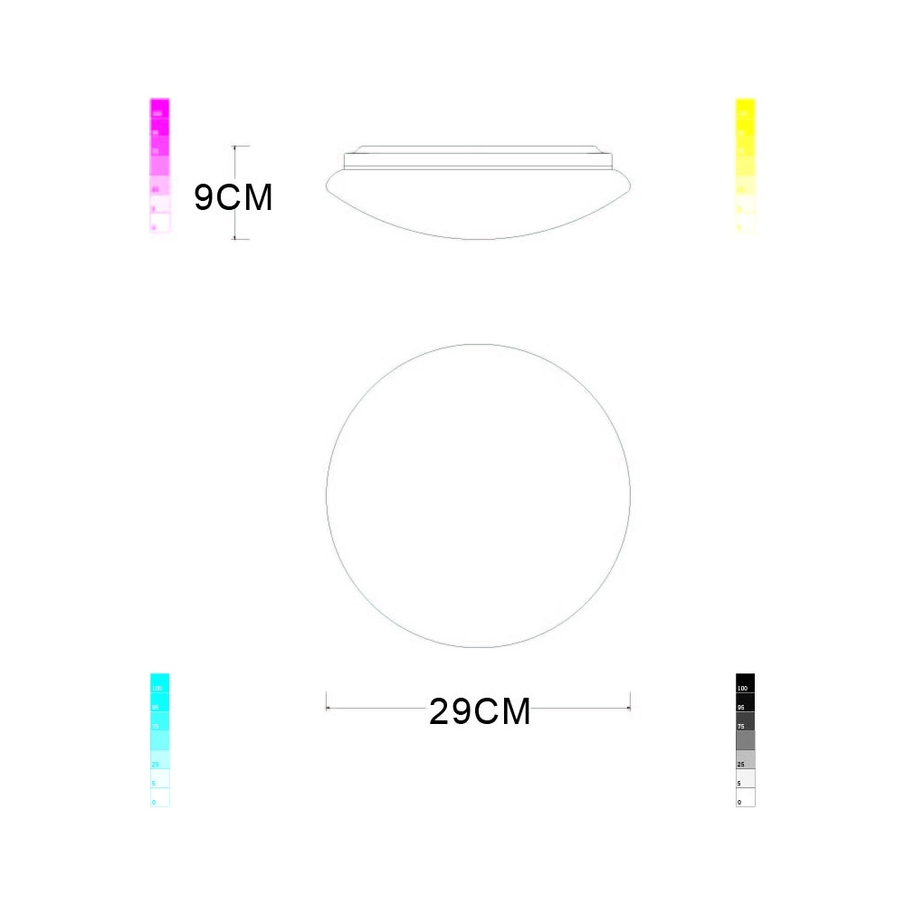 Ceiling light Atreju I Ø 29cm - 3000K Globo 9007371365999