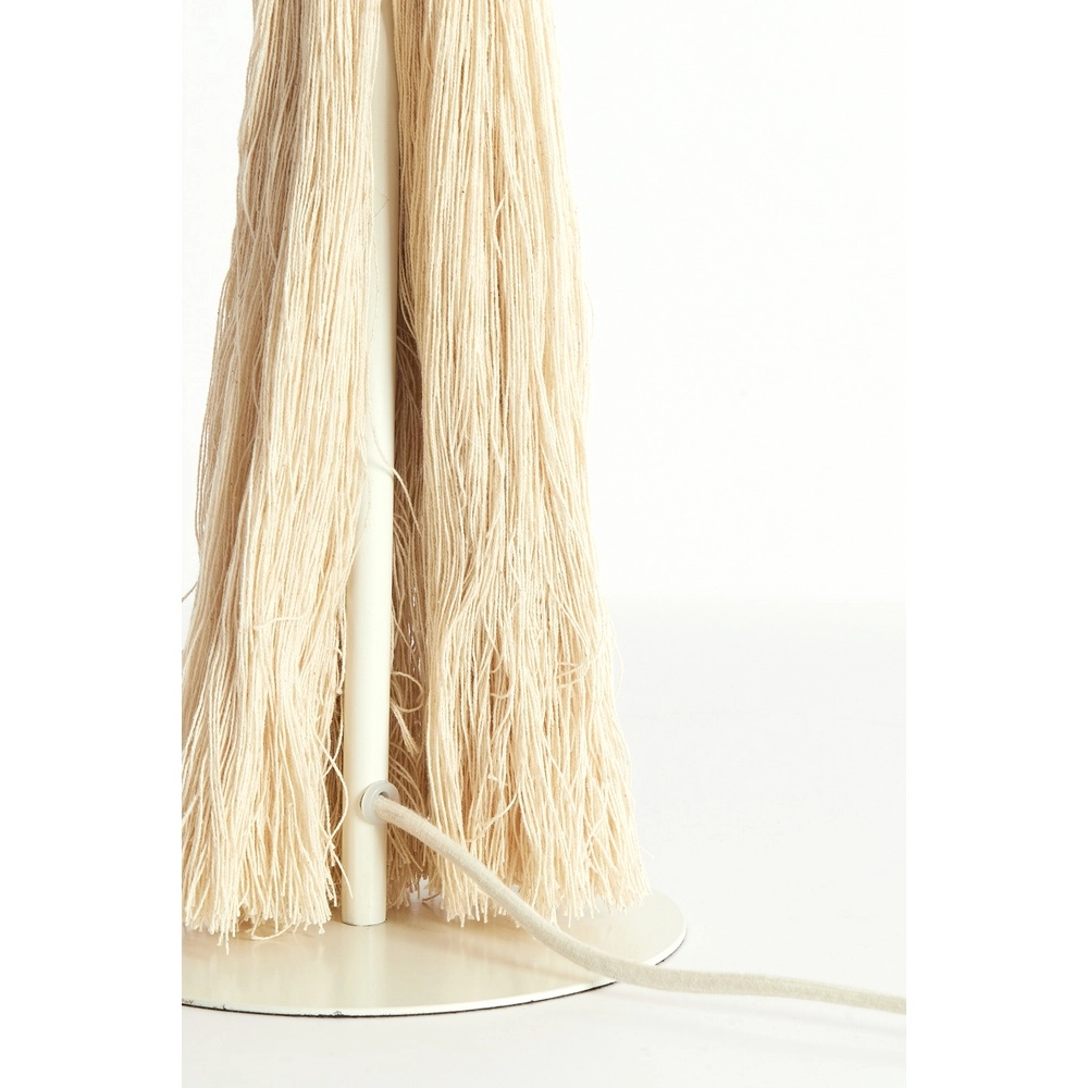 Table lamp Espino Ø 31cm - natural linen Light & Living 8717807808785