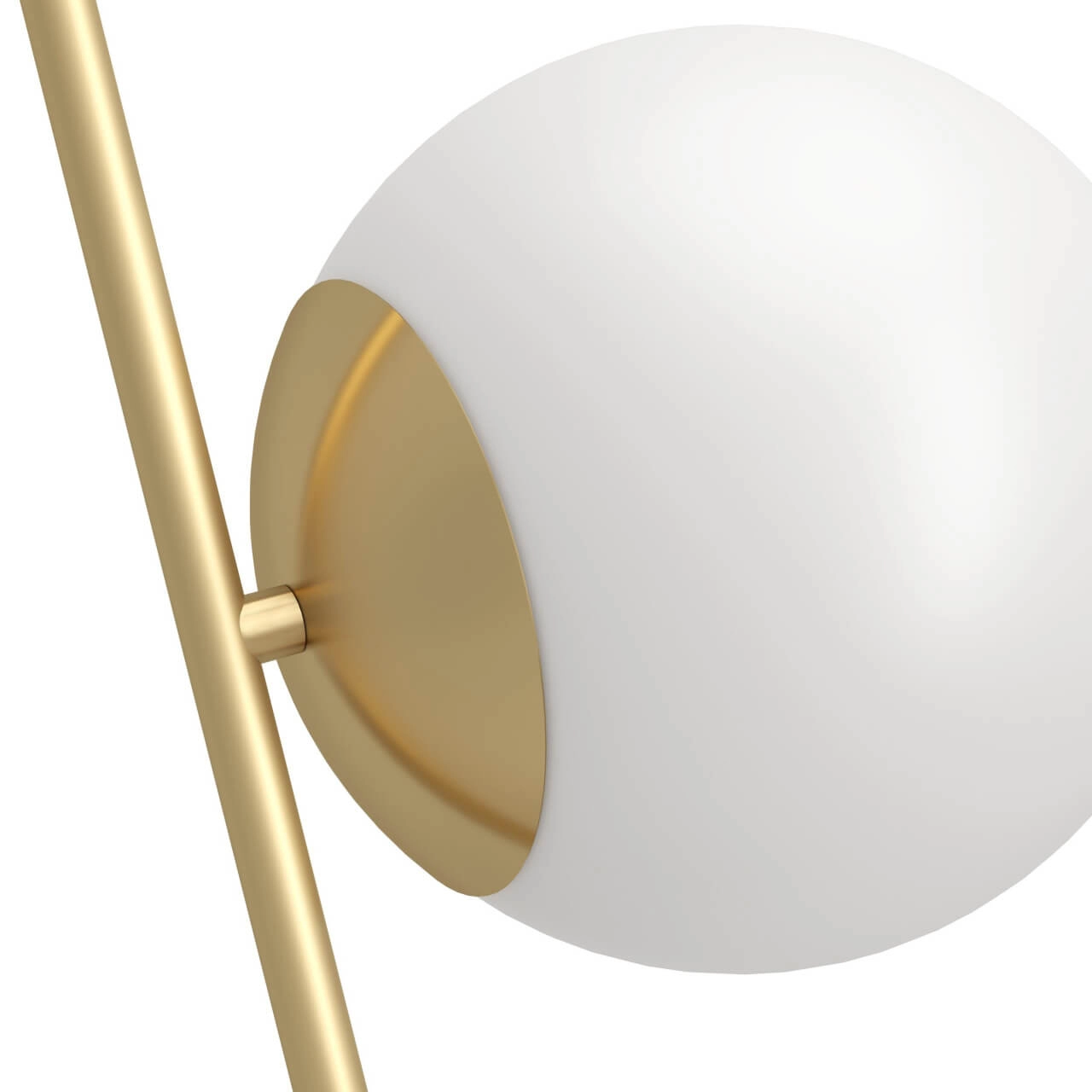 Table lamp Rondo 4 gold with white sphere Eglo 9008606274444