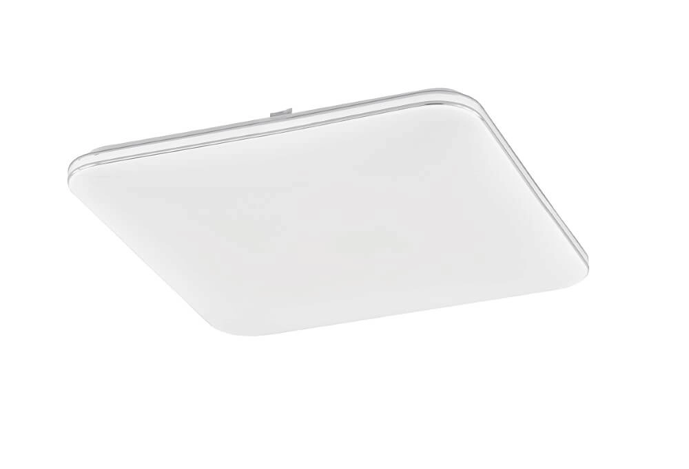 Square LED ceiling light Porto 48.5cm