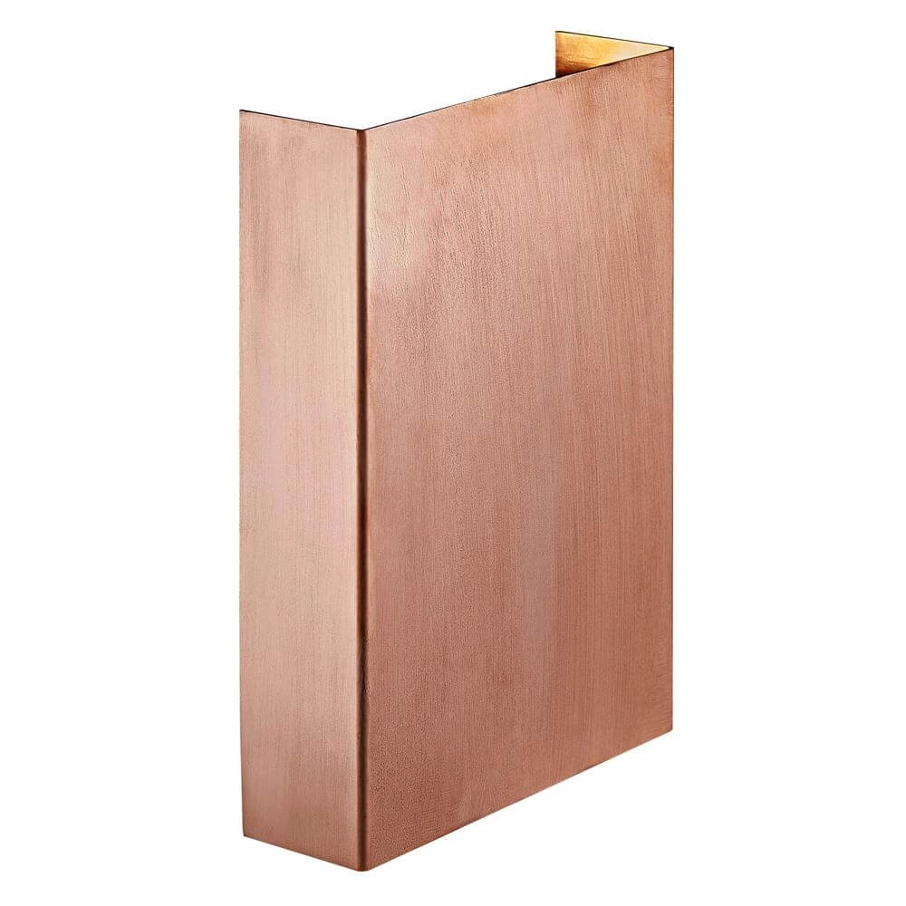 Wall lamp copper Fold Wide design