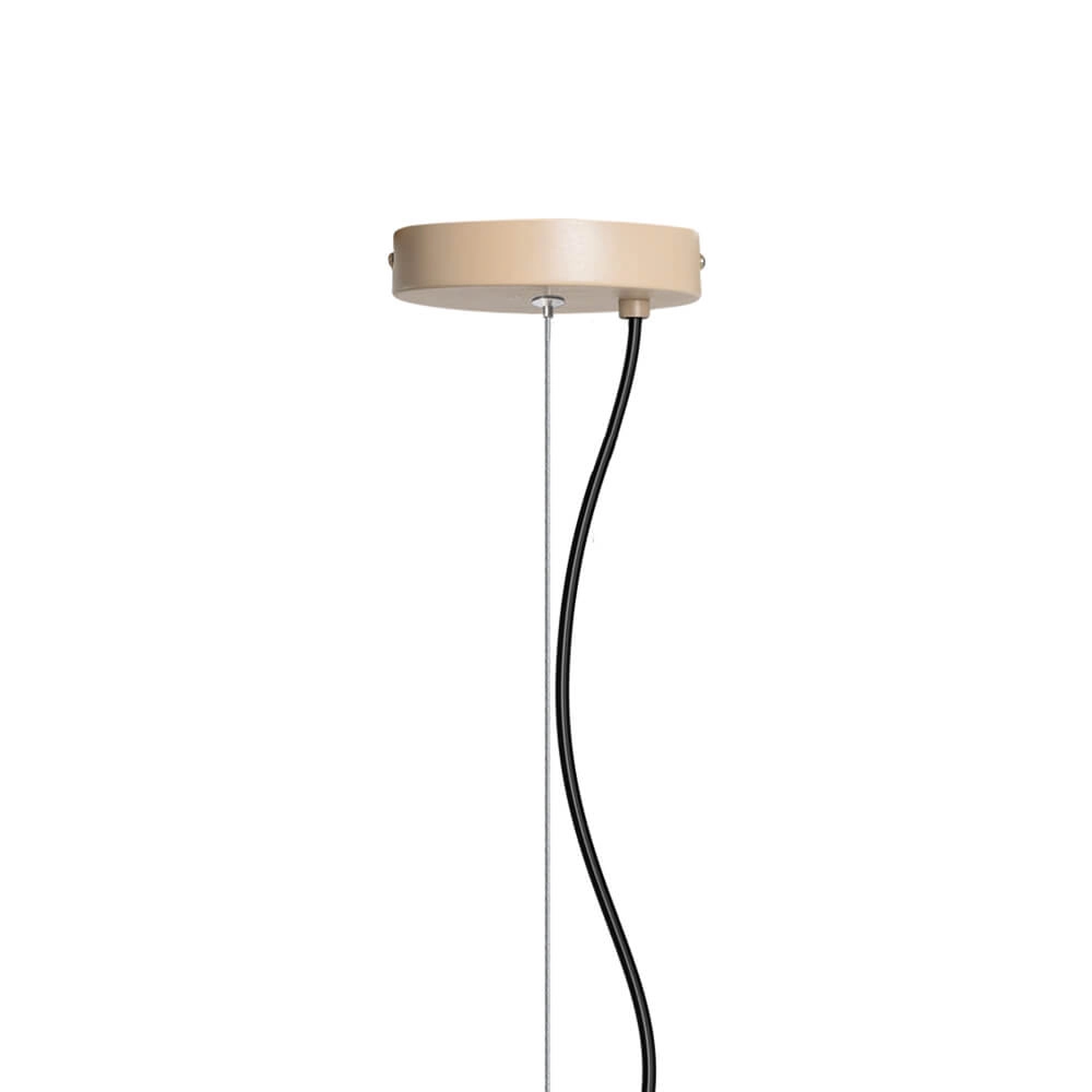 Sand-colored pendant lamp Wire Sand Ø 60cm ETH 8720195307136