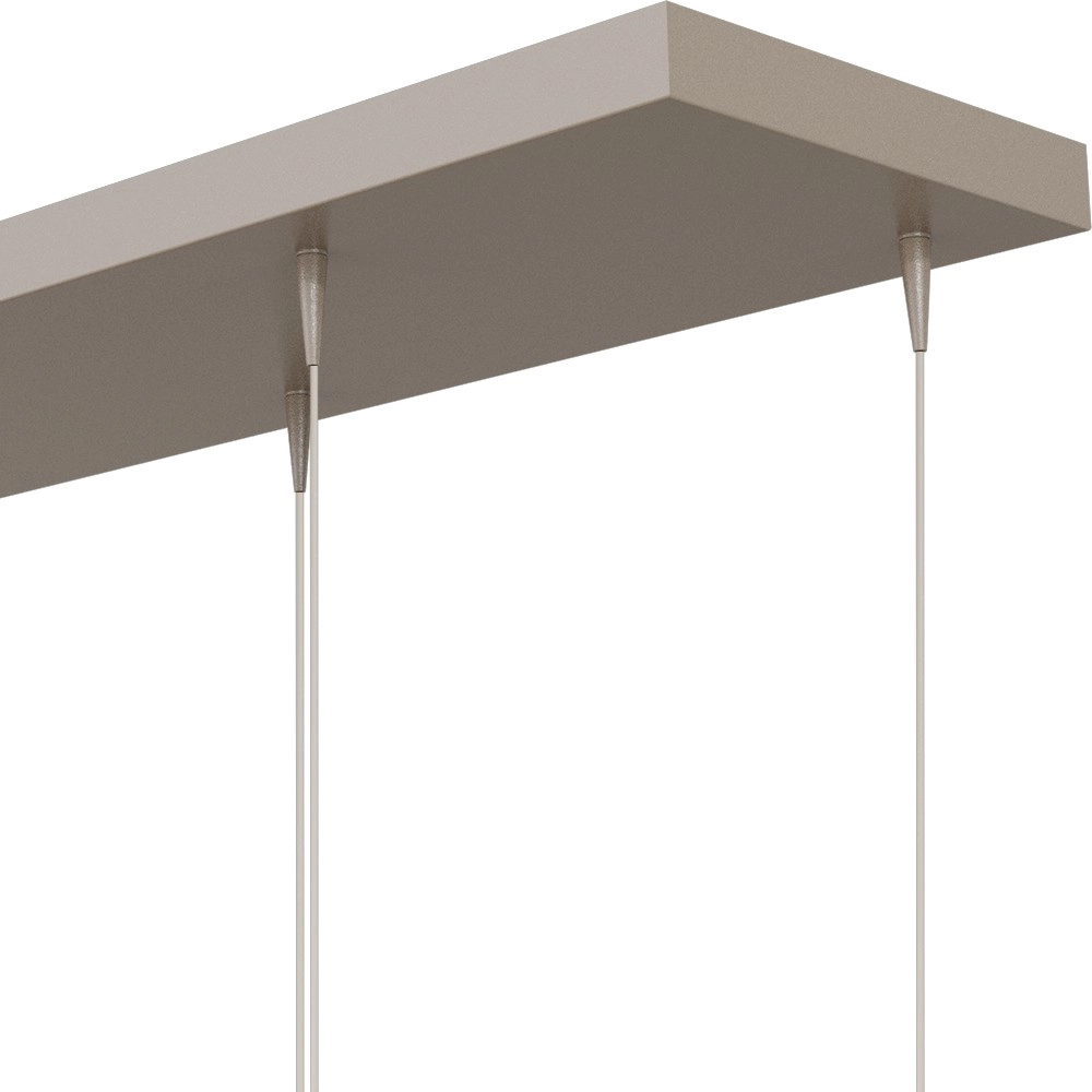 8-light pendant lamp Talana 130cm beige terra Ø 6cm DTW Masterlight 8718121389189