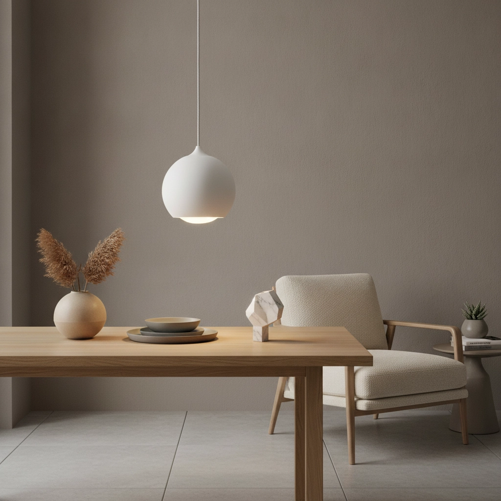 Sleek hanging lamp Denver Ø 10cm