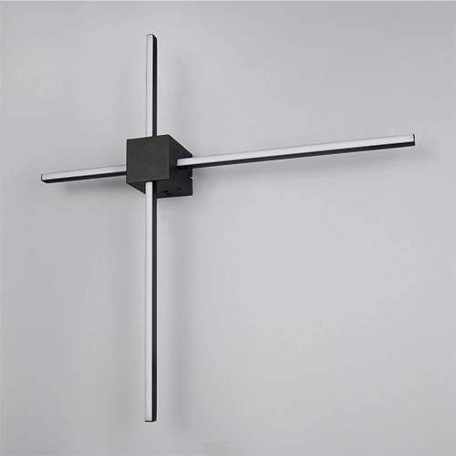Modern wall lamp Cassino black 67.5cm Trio 4017807683202