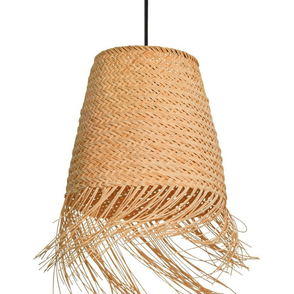 Wicker hanging lamp Aycliffe Ø 30cm Eglo 9002759438715