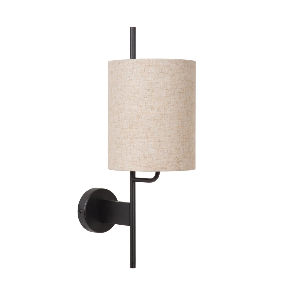 Wall lamp Magic black with USB charging point