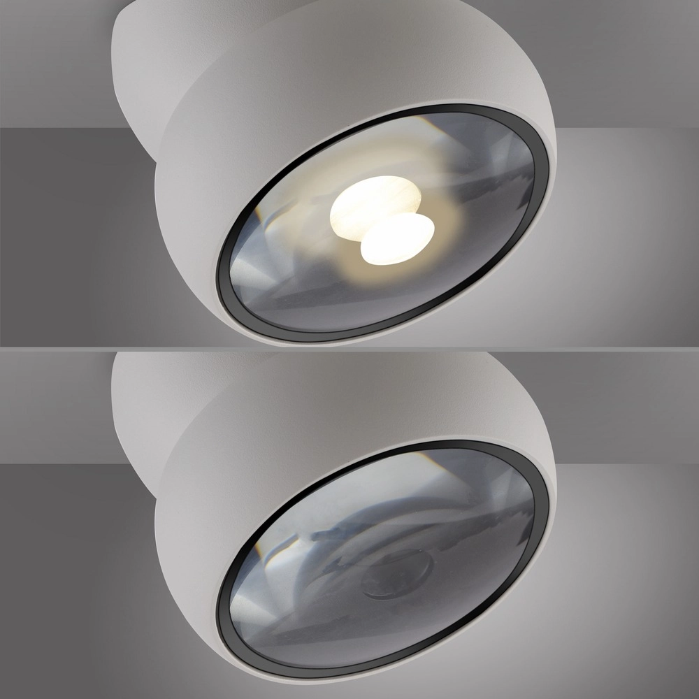 White surface-mounted spotlight Pure Move Ø 11cm - Led Paul Neuhaus 4012248395738