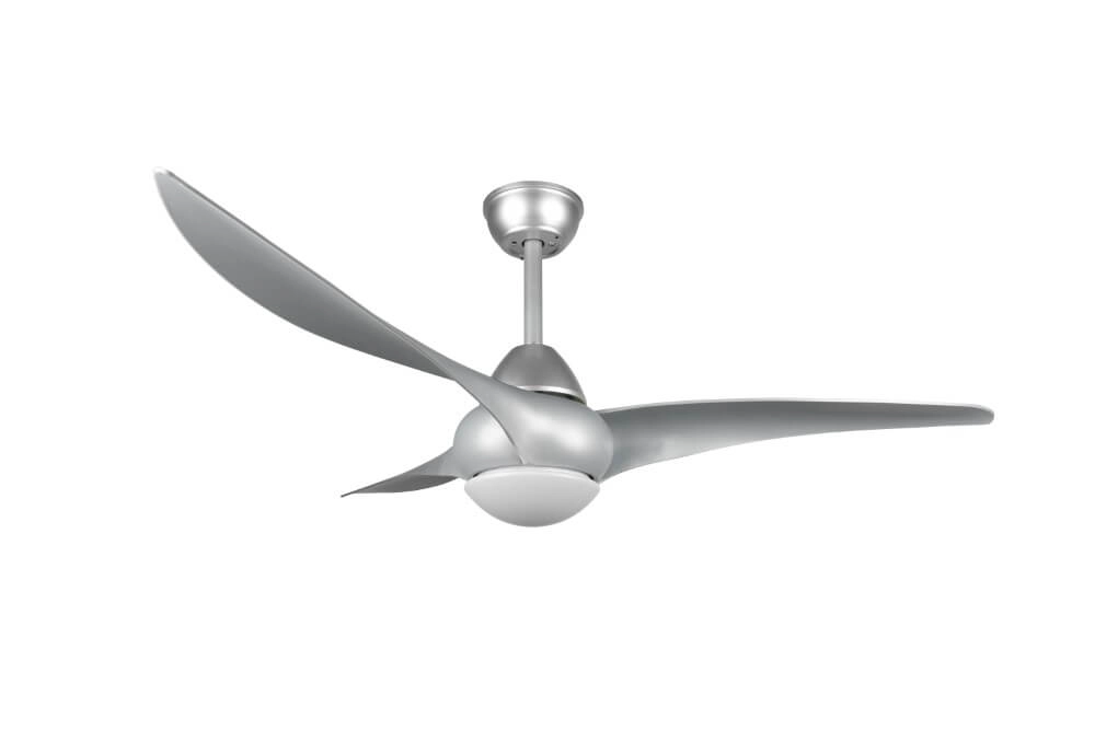 Ceiling fan with lamp Alesund titanium Trio 4017807529623