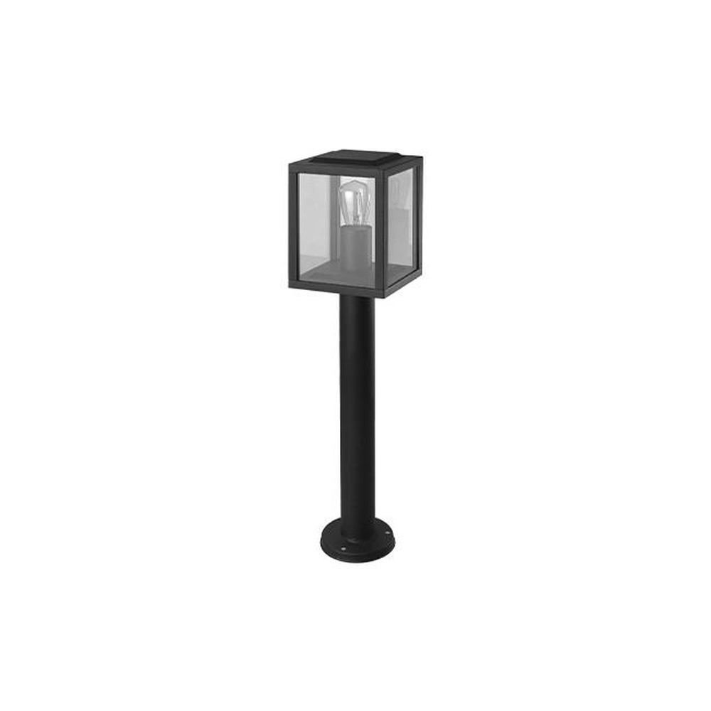Black garden lamp Lidio 60cm