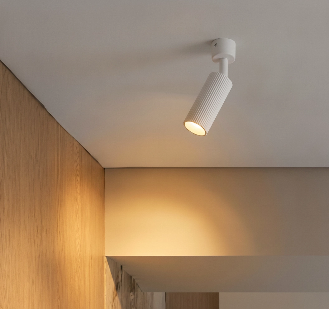 Ceiling spotlight Comet Orientable white