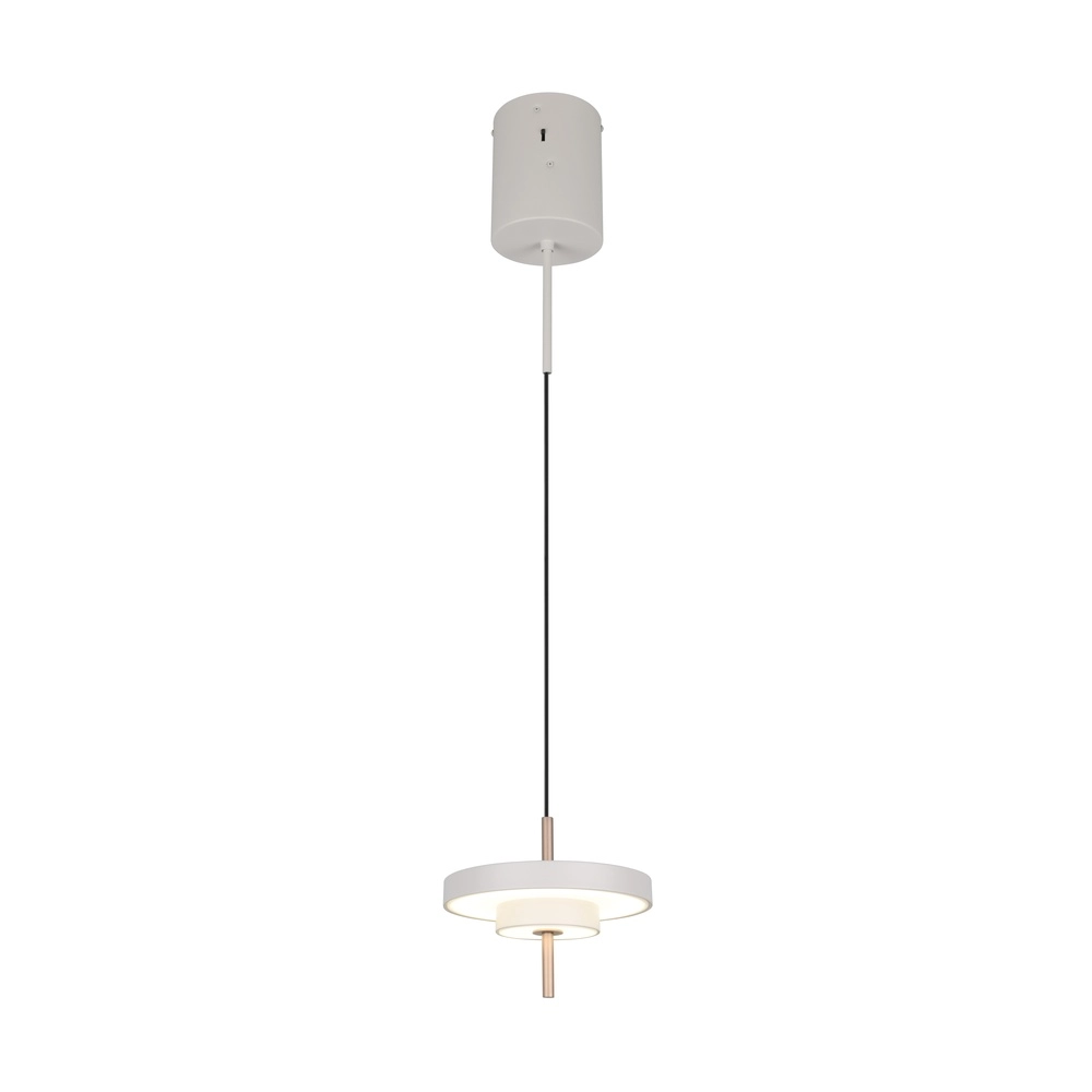 Design pendant lamp Keaton white Ø 20cm Trio 4017807653328