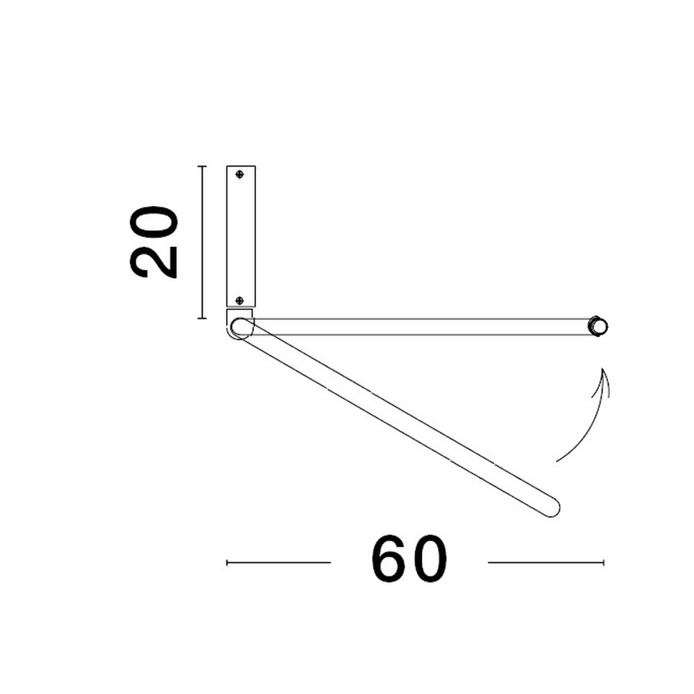 Design ceiling lamp Garve black Ø 60cm Lyora 5212017431813