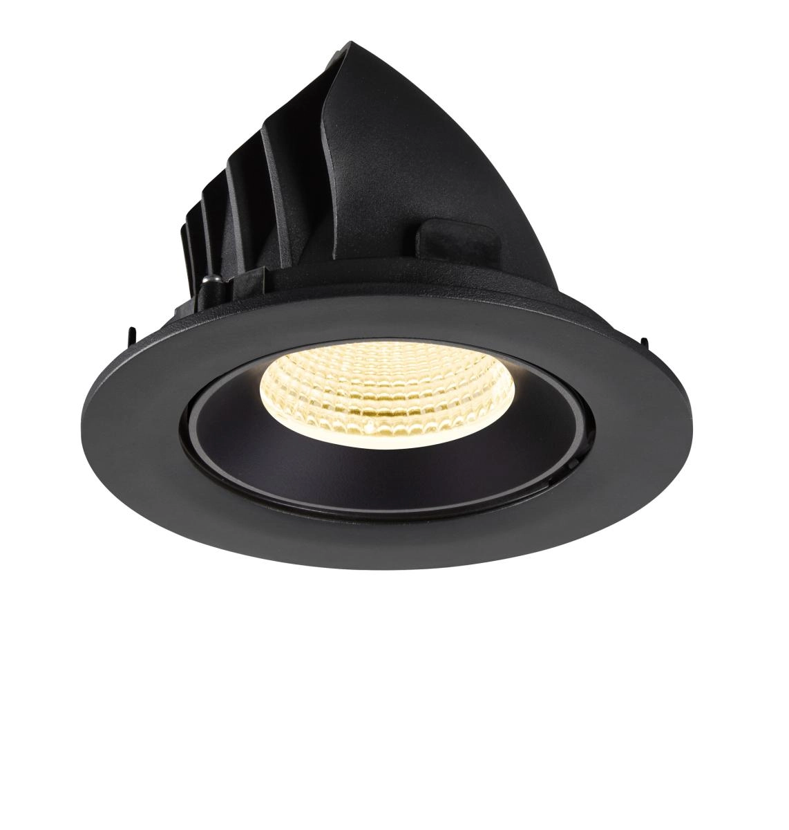 Recessed spotlight Numinos Gimble L black 3000K - 55deg SLV 4024163310277