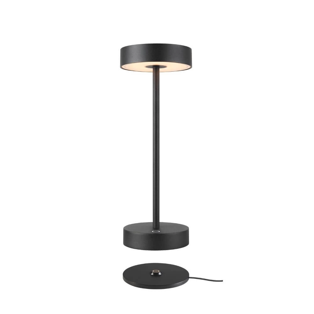 Outdoor table lamp Vinolina black - rechargeable SLV 4024163276276