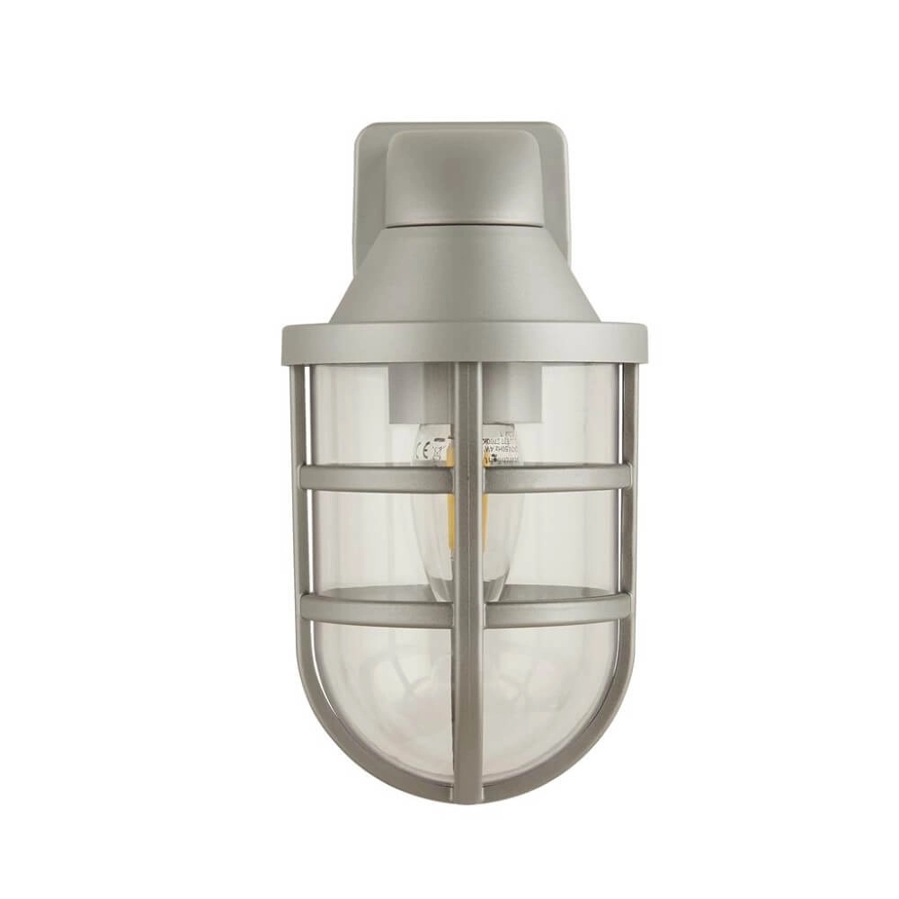Gray outdoor lamp Seaside for coastal areas