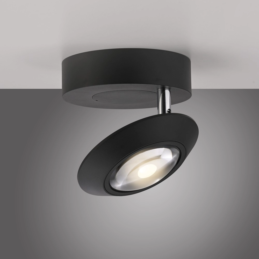 Led ceiling spot Pure Oculis black pearl Paul Neuhaus 4012248397053