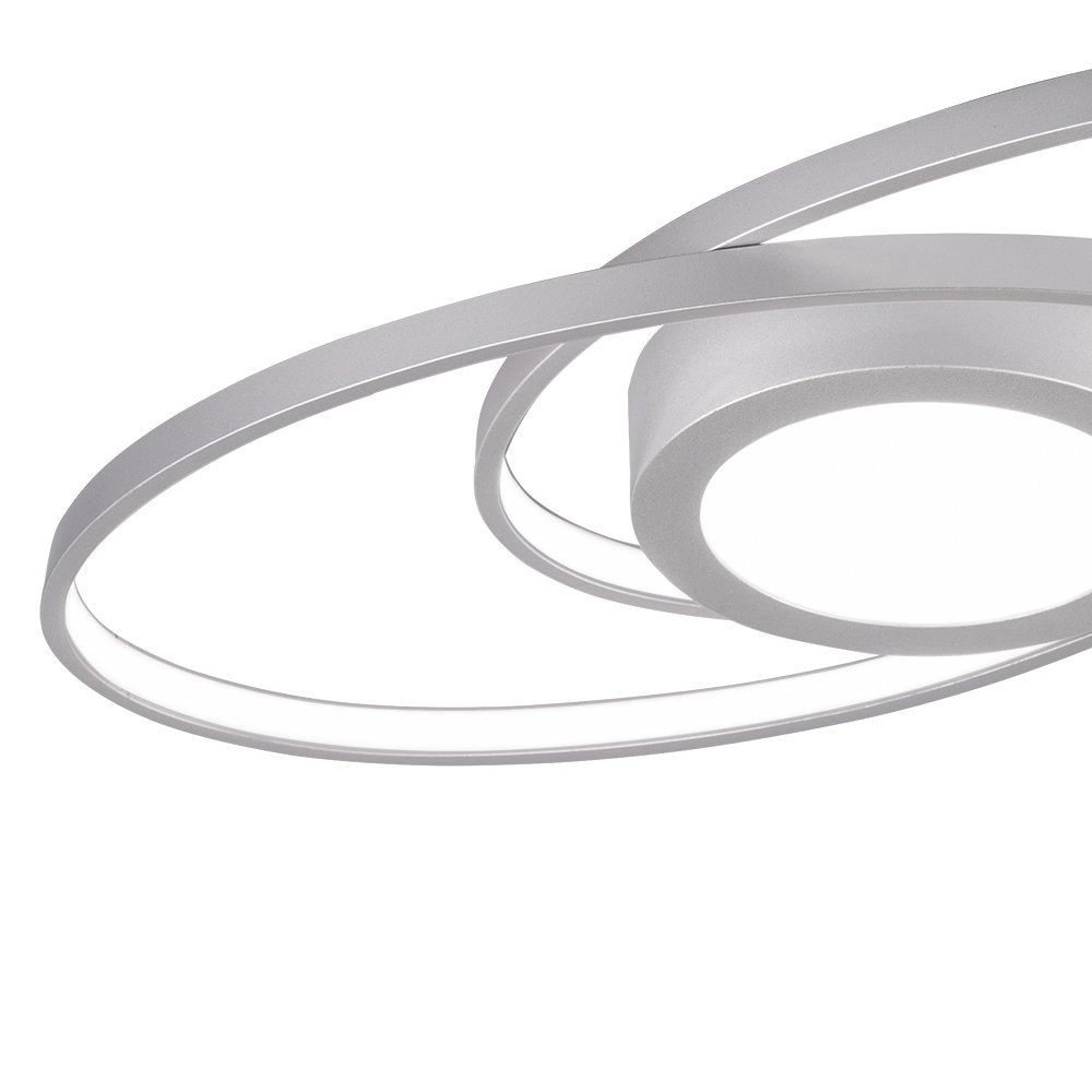 Modern ceiling lamp Galaxy gray Trio 4017807446227
