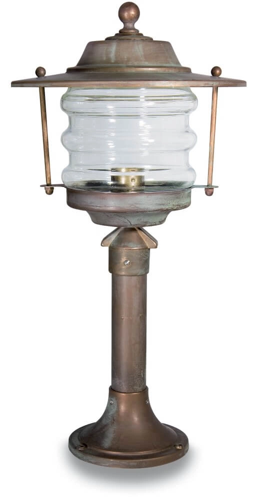 Floor lamp Onda S - aged brass
